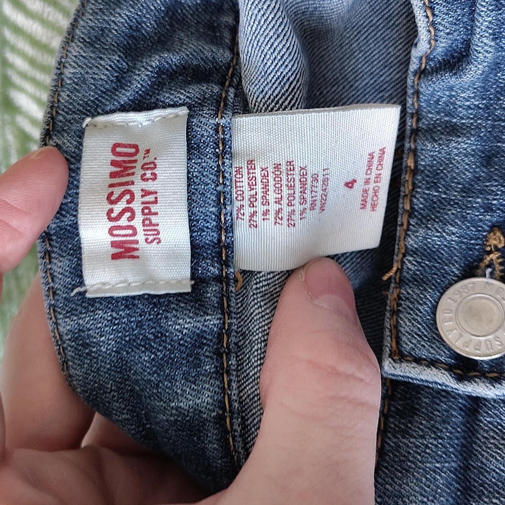 Denim Button-Front Skirt - Picture 4 of 4